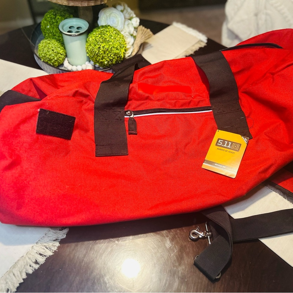 5.11 Tactical Red Duffel Bag (NWT)